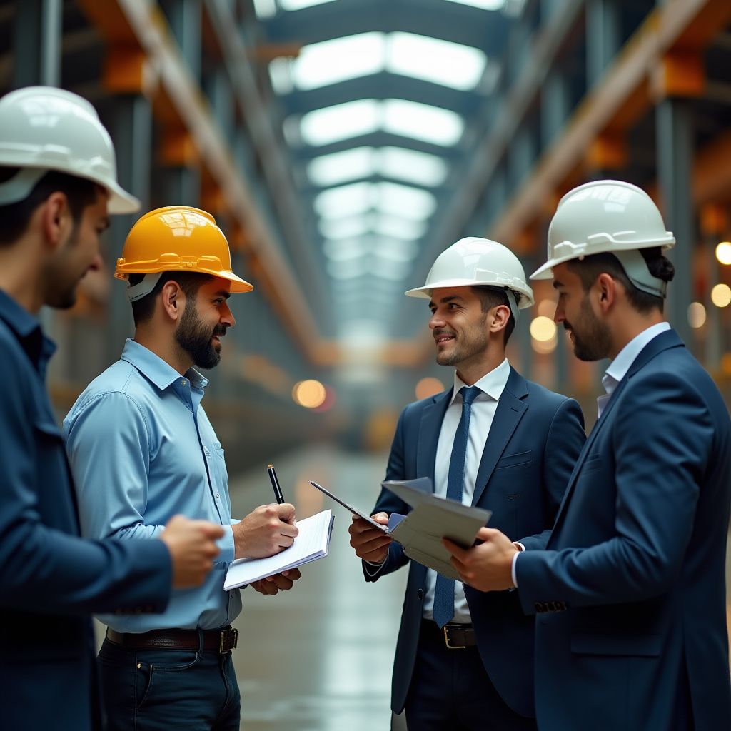 Visita a planta industrial